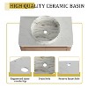 GDFStudio Ford Wall-Mounted Bathroom Vanity With Ceramic Round Sink - 4 of 4