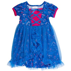 RuffleButts Girls Princess Dress-Up Corset Nightgown - 1 of 4