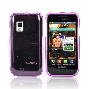 OEM Verizon Samsung i500 Fascinate (Galaxy S) Snap On Case - Purple (Bulk Packaging) - 1 of 1