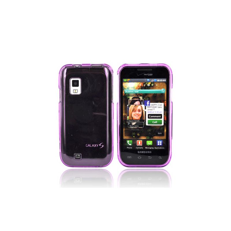 OEM Verizon Samsung i500 Fascinate (Galaxy S) Snap On Case - Purple (Bulk Packaging), 1 of 2
