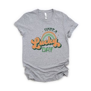 Simply Sage Market Women's Have A Lucky Day Short Sleeve Graphic Tee - 1 of 4
