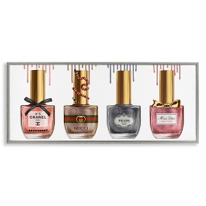 Stupell Industries Glam Nail Polish Collection, 24" x 10" - 1 of 4