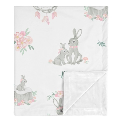 Blushing Bunnies Muslin Musy Squares 5pk