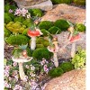 Wind & Weather Fairies On Mushrooms Garden Stakes, Set of 4 - 3 of 4