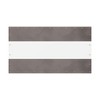 DOMETOUR Heavy Duty Outdoor Clear Waterproof PVC Curtain, Weather Resistant & Tearproof for Patios, Gazebos, Pergolas, 7'H x 12'W, Gray - 2 of 4