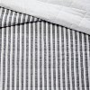 Chambray Stripes Quilt - Pillowfort™ - image 2 of 3