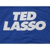 Ted Lasso White Title Men's Royal Blue Sweatshirt - 2 of 3