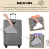 5-Piece Softside Luggage Set,Expandable Lightweight Suitcases with Spinner Wheels,Travel Duffel Bag and Toiletry Bag (20"/24"/28")-Cuddlewood - 2 of 4