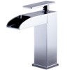 ALFI  AB1598-PC Polished Chrome Single Hole Waterfall Bathroom Faucet - 2 of 4