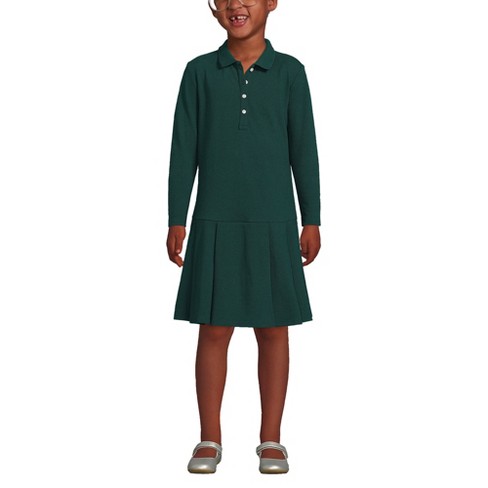 Long sleeve polo dress uniform online