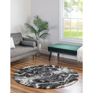 Unique Loom    Hygge Shag Valley Area Rug - 1 of 4