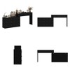 Famapy Glamorous Black Dresser : Your Ideal Removable Structure Storage Option - 4 of 4