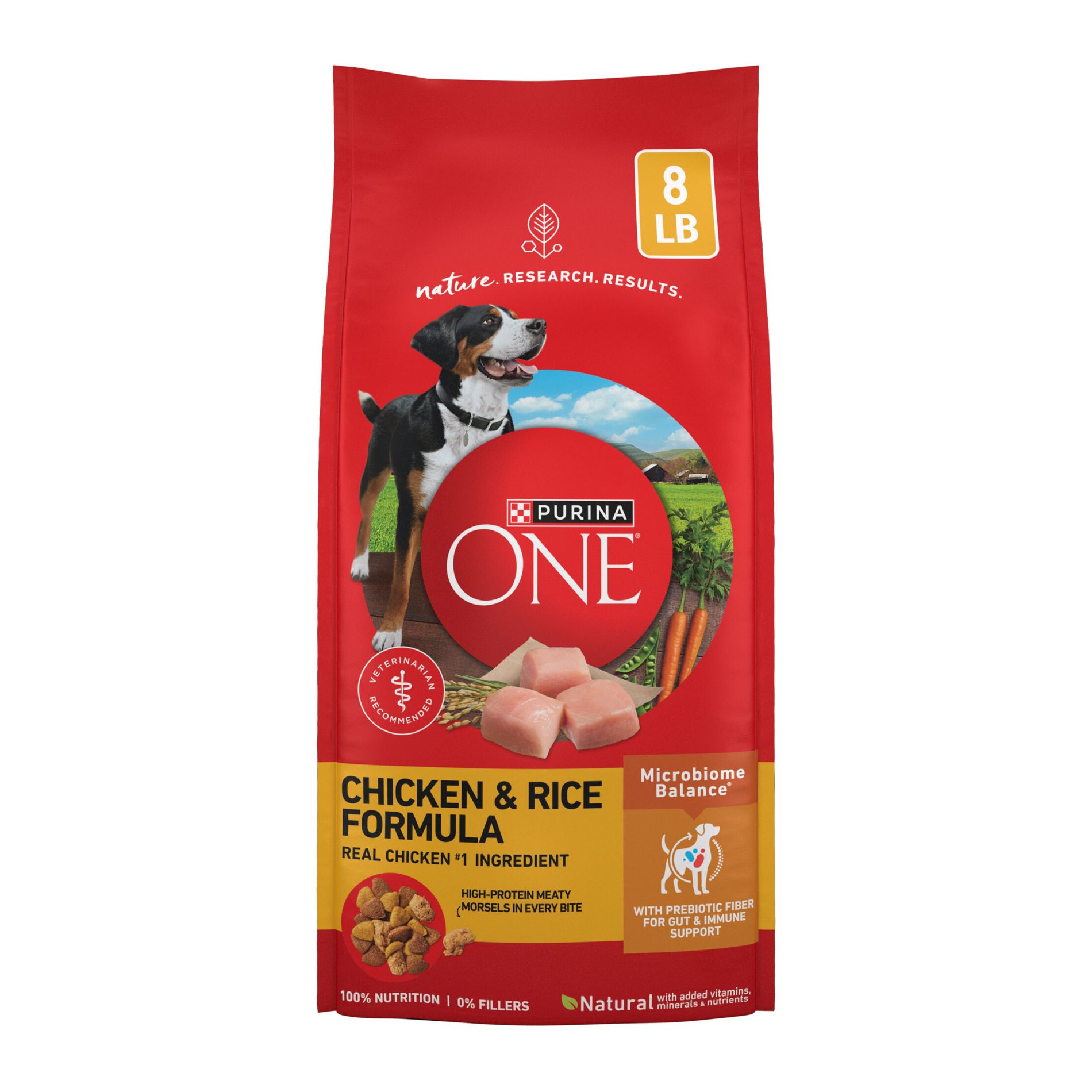 Purina ONE SmartBlend Natural Dry Dog Food with Chicken & Rice