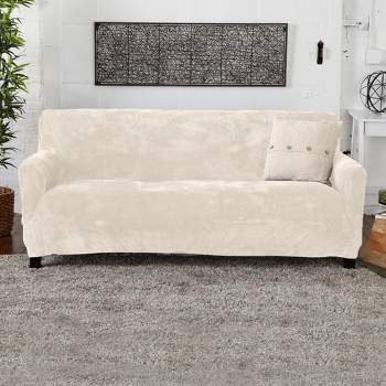 White Denim Sofa Slipcovers : Target