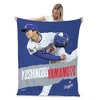 MLB Yoshinobu Yamamoto Player Silk Touch Throw Blanket 50 x 60 Inches - 3 of 4