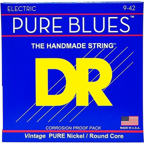 DR Strings PHR9 Pure Blues Nickel Light Electric Guitar Strings - image 1 of 3