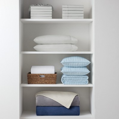 Twin XL Gray Brushed Microfiber Deep Pocket Fitted Sheets - Pack of 6