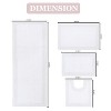Home Weavers Luxury Collection 100% Cotton Tufted Bathroom Rug Set, Non-Slip Latex Bath Rug Set - 3 of 4