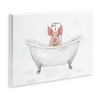 Stupell Industries Country Pig Cute Bathtub Wall Plaque Art - 2 of 4