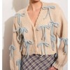 Women's Beloved Bow Chunky Knit Cardigan - Pretty Garbage - 2 of 4