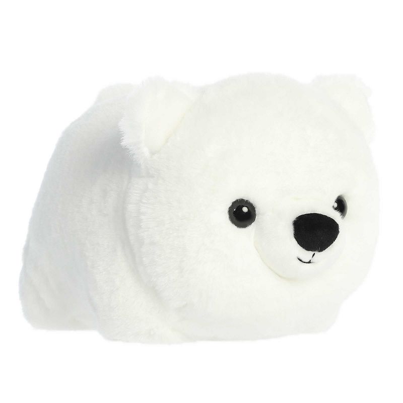 Aurora Medium Penni Polar Bear Spudsters Adorable Stuffed Animal White 11", 1 of 5