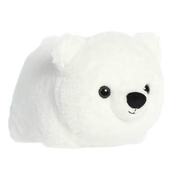 Aurora Medium Penni Polar Bear Spudsters Adorable Stuffed Animal White 11"