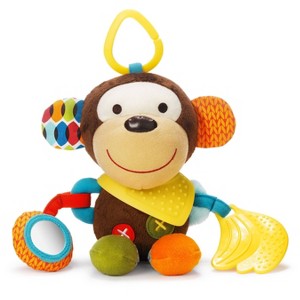 Skip Hop Bandana Buddies Stroller Toy, Monkey