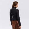 Women's Long Sleeve Mock Turtleneck Knit Top - A New Day™ - 2 of 3