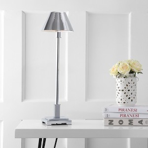 JONATHAN Y Roxy Metal Shade LED Table Lamp - 1 of 4