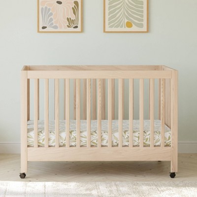 Babyletto Maki Full-Size Folding Crib with Toddler Rail