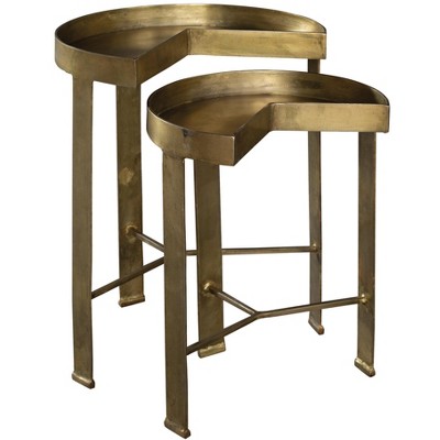 Hekman 28410 Hekman Brass Nest Of Tables 2-8410 Special Reserve