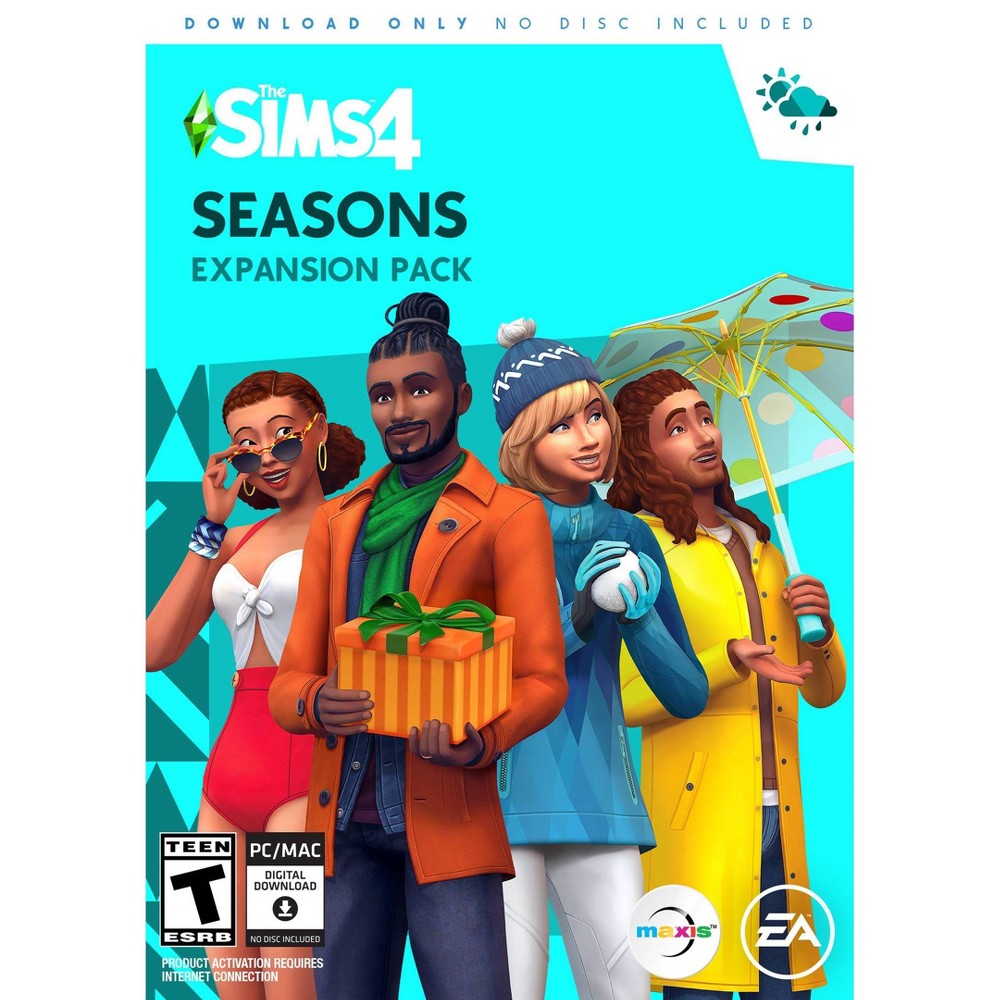 The Sims 4 Seasons: Expansion Pack - PC Game (Digital) was $39.99 now $19.99 (50.0% off)