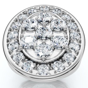 Pompeii3 2 5/8Ct Diamond Statement 10k Gold Ring Lab Created - 1 of 4