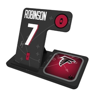 NFL Atlanta Falcons Players Game Tactic 15-Watt 3 in 1 Charging Station - 1 of 4