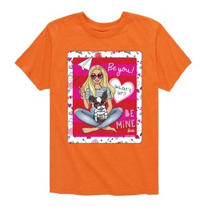 Boys' - Barbie - Hello Lovely Barbie Short Sleeve Graphic T-Shirt - 1 of 4
