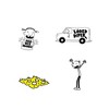 Diary of a Wimpy Kid Funny 100ct Vinyl Large Deluxe Stickers Variety Pack - Laptop, Water Bottle, Scrapbooking, Tablet, Skateboard, Indoor/Outdoor - 3 of 4