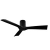 Modern Forms Aviator 3-Blade Smart Flush Mount Ceiling Fan in Matte Black - 2 of 4