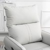KTMBDW Swivel Rocker Recliner, Rocking Recliner Chair, Glider Chair, Small Rocker Recliners for Small Spaces, Living Room, Bedroom, Nursery, RV - 3 of 4