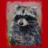 Junior's Design By Humans RACCOON By creese T-Shirt - 2 of 2