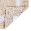 Hotel Bath Rug 100% Premium Cotton Tufted Two Tone Reversible Bathroom Rug, Soft & Water Absorbent, Machine Washable Bathmat - 3 of 4