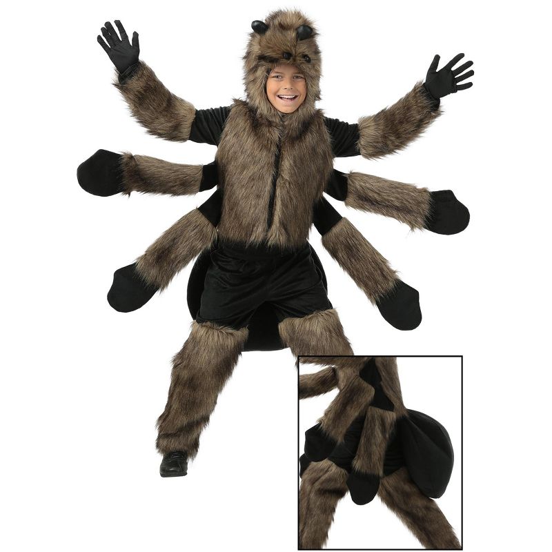 HalloweenCostumes.com Child Furry Spider Costume, 2 of 5