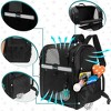 PetAmi Dog Backpack Carrier For Small Large Cat Pet Puppy, Ventilated Hiking Travel Bag, Airline Approved Safety Camping Biking - 2 of 4