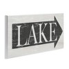 Stupell Industries Distressed Lake Arrow Sign, 17" x 7" - 3 of 4
