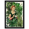 15" x 21" Retro Vintage Plant Lady Framed Wall Art Print Green - Wynwood Studio - 3 of 4