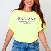 Simply Sage Market S.W.Smiley Radiant Smiley Outline Garment Dyed Tee - 3 of 4