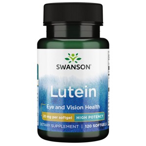 Swanson Lutein 20 mg 120 Softgels. - 1 of 2