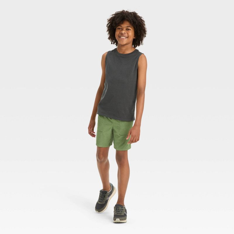 Boys' Washed Muscle Tank Top - Cat & Jack™, 4 of 6