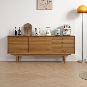 NicBex Buffet Cabinet with Storage Sideboard Cabinet Console Table Cabinet with Adjustable Shelves and 3 Large Drawers for Living Room - 1 of 4