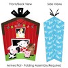 Big Dot of Happiness Farm Animals - Table Decorations - Barnyard Baby Shower or Birthday Party Fold and Flare Centerpieces - 10 Count - 2 of 4