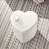 Milena Heart-Shaped Ottoman - OTT7502 - Ivory - Safavieh - 3 of 4